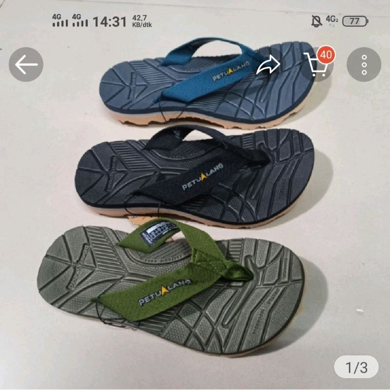 Sandal Gunung Anak Petualang Towuti Clip JR Original 100%