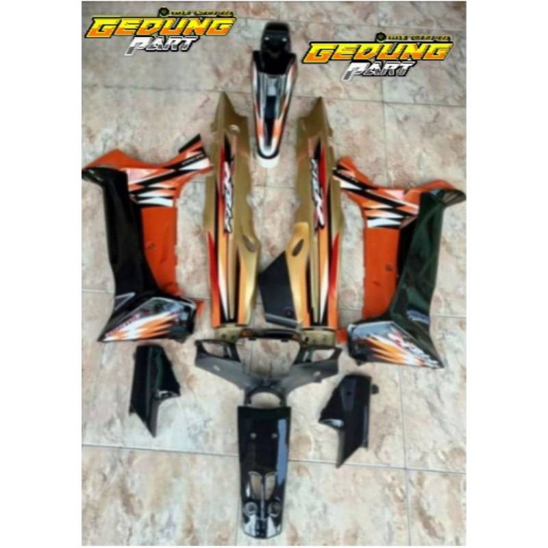 cover body halus fullset yamaha Fiz R full set bodi motor yamaha fiz r milenium