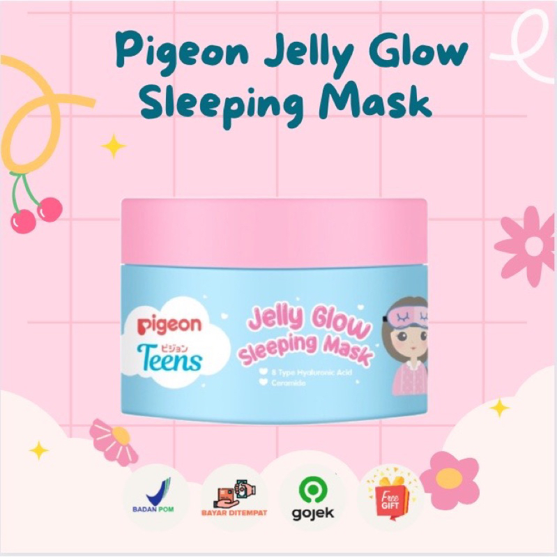 Jual PIGEON TEENS JELLY GLOW SLEEPING MASK 30G Shopee Indonesia