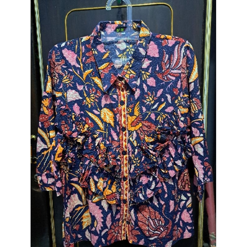 [PRELOVED] BATIK SIMPLY OFFICIAL SIMPLY2SIMPLY BATIK KANTOR BATIK KERJA