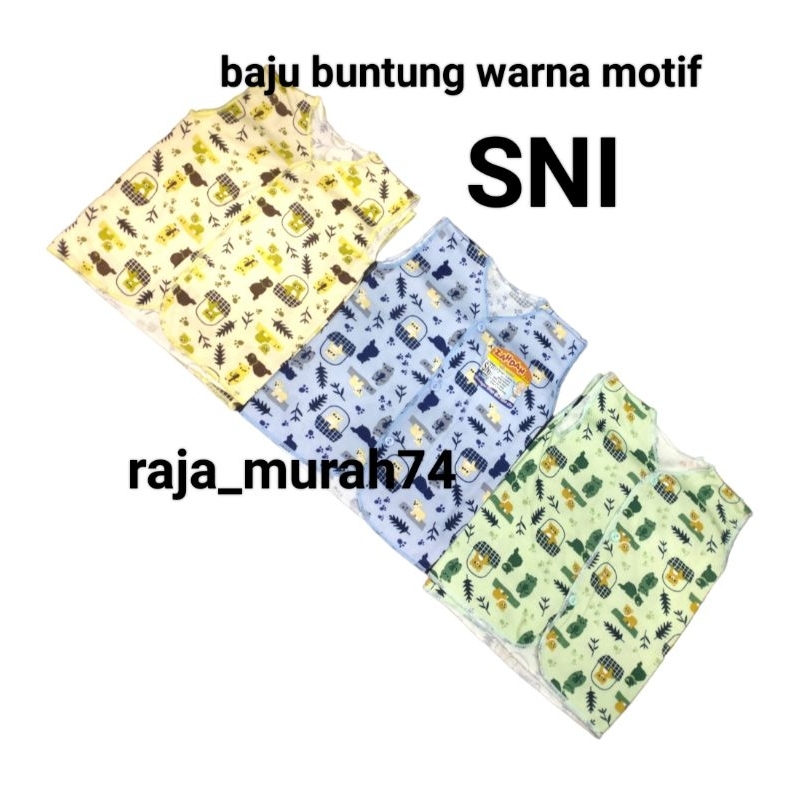 baju bayi warna motif printing c pop.pdk.pjg b btg.pdk dan pjg