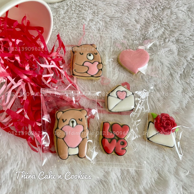 

READY cookies valentine kukis kue kering love lucu gift kado