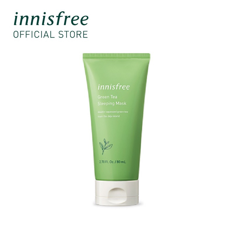 [innisfree] Green Tea Sleeping Mask 15ml - Masker Wajah TRIAL KIT