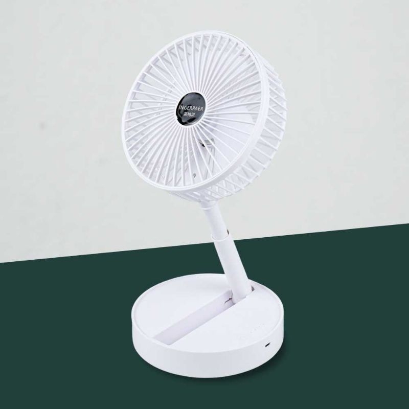 INGERPAER Kipas Angin Standing Portable Rechargeable 1200 mah - GB4706