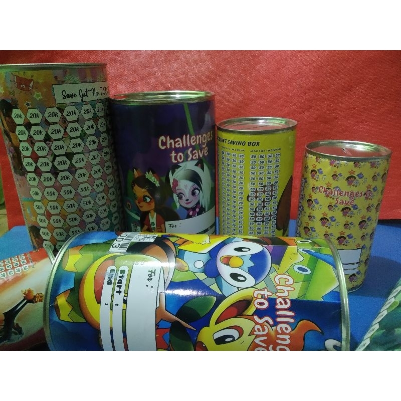 Tabungan Kaleng Target/Celengan