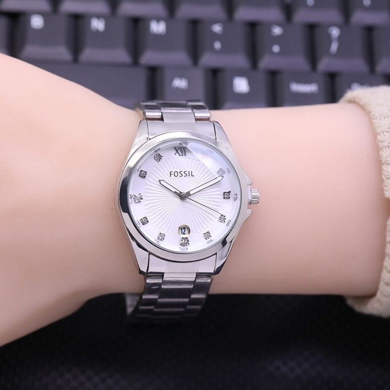 PROMO Jam Tangan Wanita FoslL39s Stainless Steel Harga set TERLARIS