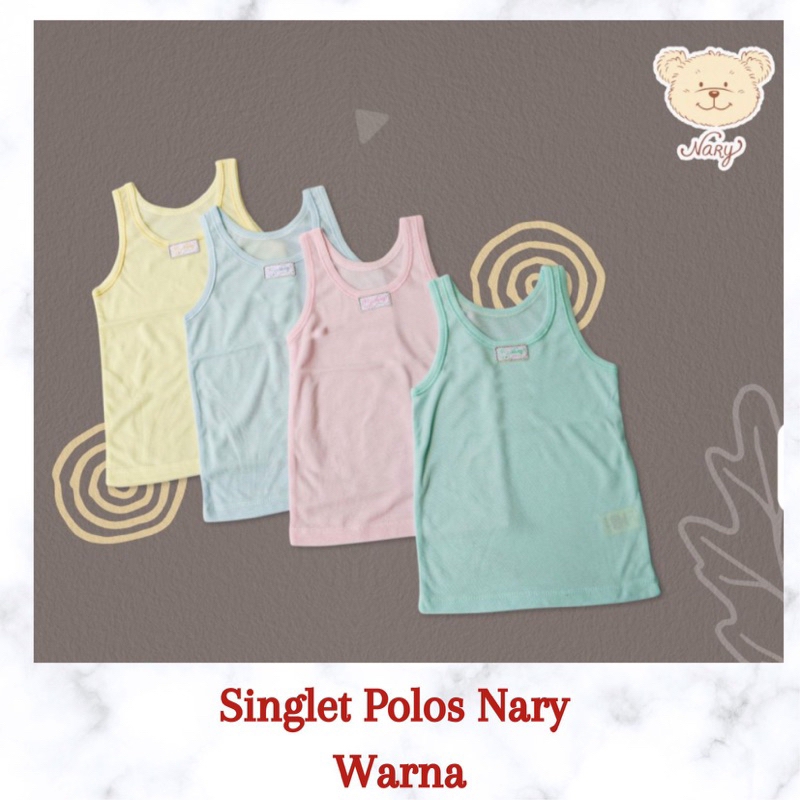 Singlet Polos Warna Nary 100% Cotton SNI SML kecil