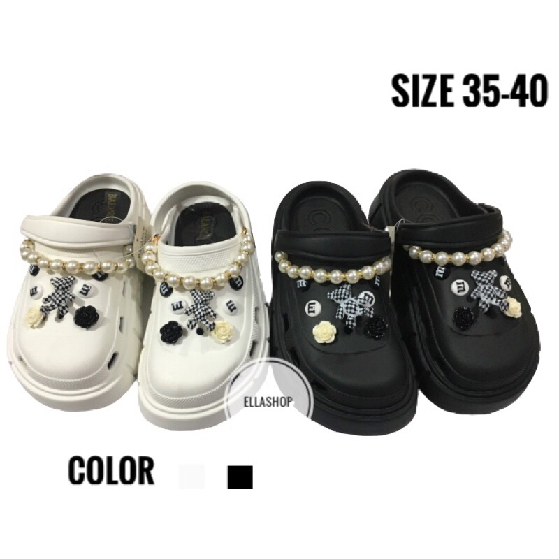 sandal balance selop tb tinggi.