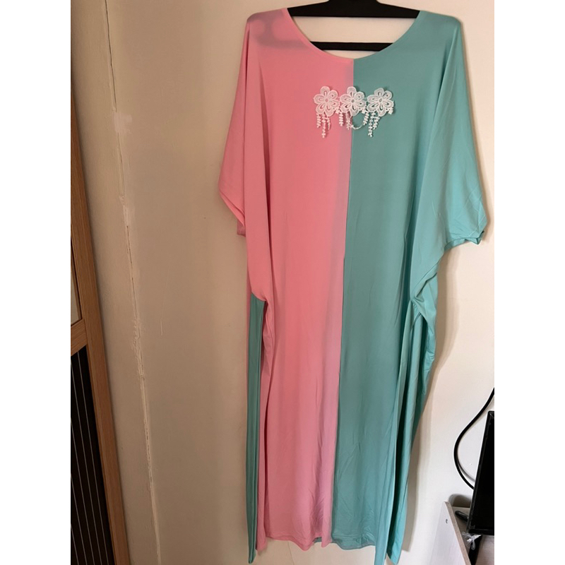 Gamis Kaftan Katun Rayon Preloved