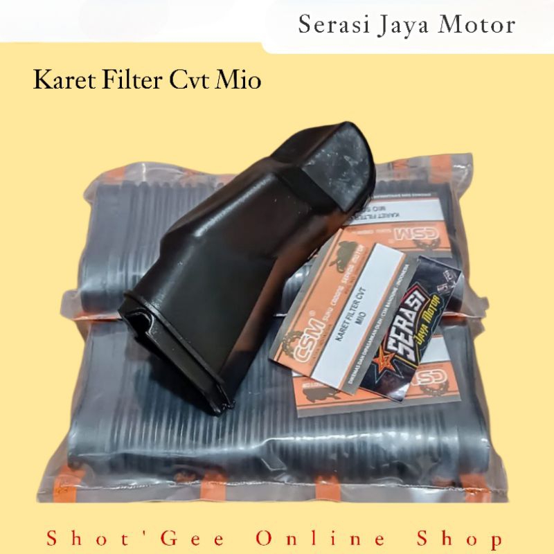 KARET FILTER CVT SARINGAN UDARA MIO SMILE GARNIS SPORTY