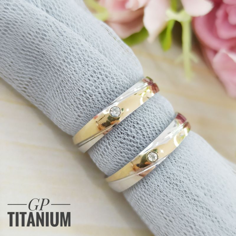 Cincin titanium anti karat RGN26