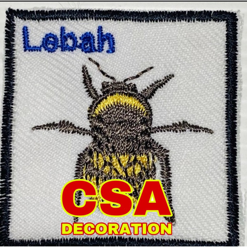 

TANDA REGU PRAMUKA PUTRA LEBAH [ 10 BADGE + 1 BENDERA ] 1 SET