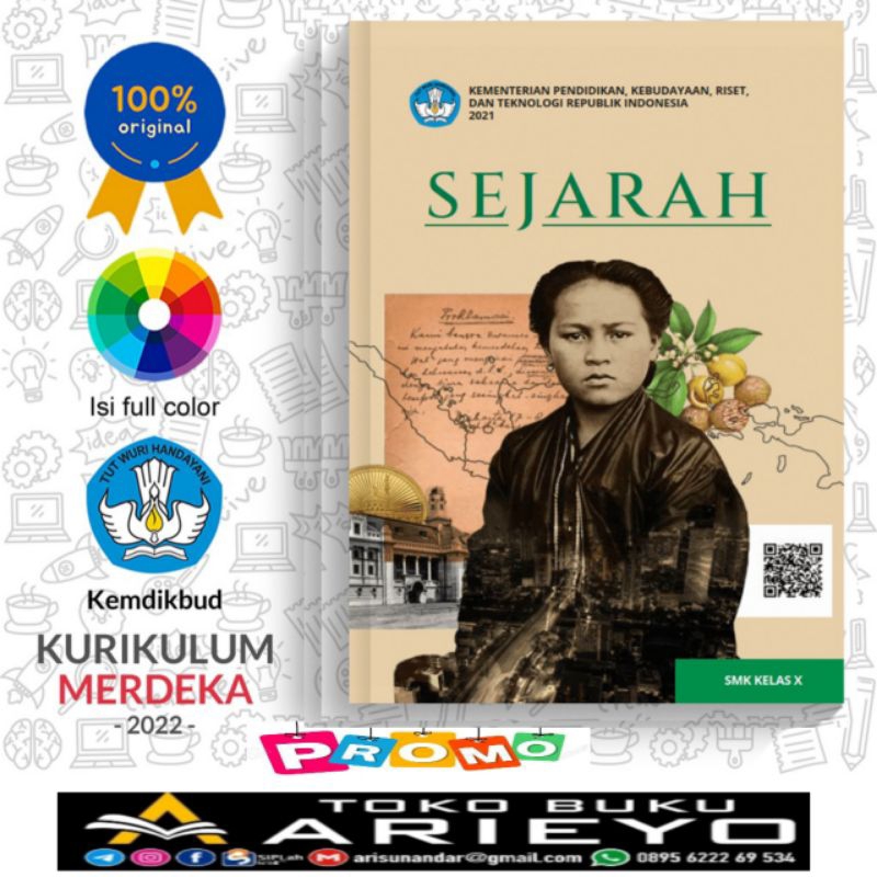 

New+Buku K-Merdeka SEJARAH - SMK Kelas : 10 Buku Siswa Sekolah Penggerak