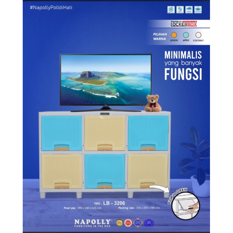 LEMARI LOCKER/LEMARI LOCKER NAPOLLY/ LEMARI SUSUN/LEMARI PLASTIK NAPOLLY/LEMARI PLASTIK/Lockerbox 33