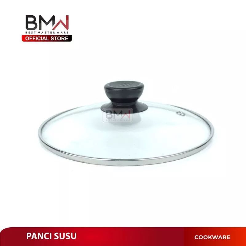 TUTUP WAJAN FUL KACA 34CM/TUTUP PENGORENGAN DAN PANCI KACA/ TUTUP KACA