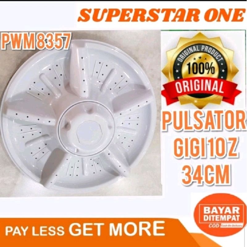 pulsator mesin cuci polytron pwm-9556 pulsator polytron pwm9556