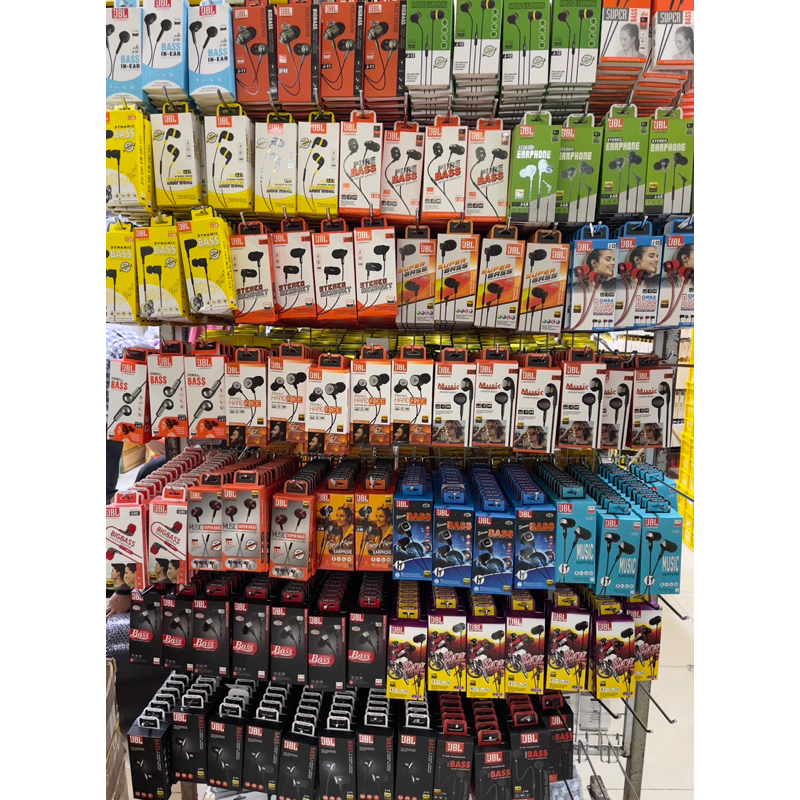 HEADSET JBL J27 STEREO BASS PREMIUM IMPORT HF / EARPHONE JBL J-27 XTRA BASS