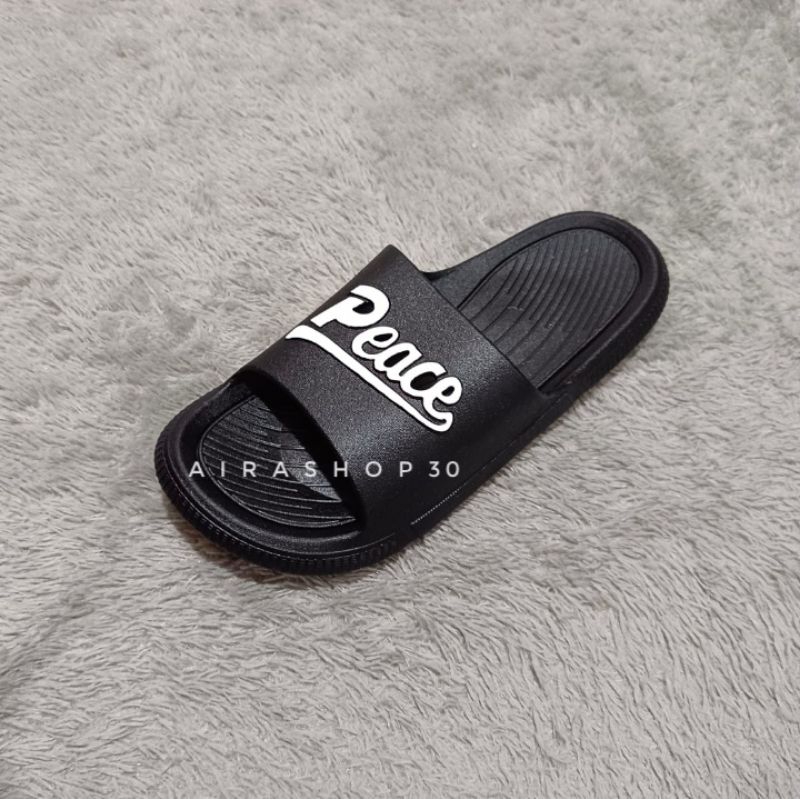 Sandal Pria Import Terbaru PEACE Sandal Selop Pria Anti Selip Sandal Laki Laki Anti Licin