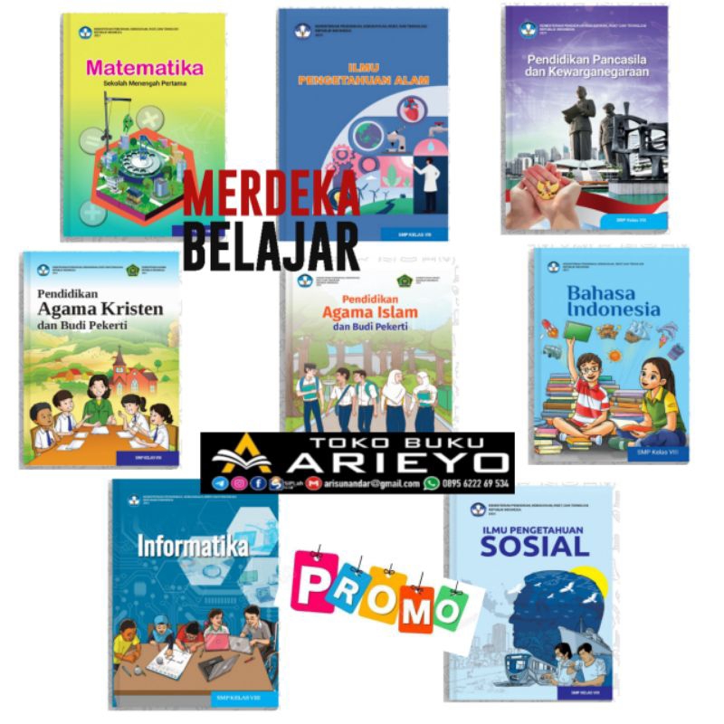

NEW+BUKU K-MERDEKA - SMP/MTs KELAS : 8 - Buku Siswa Sekolah Penggerak