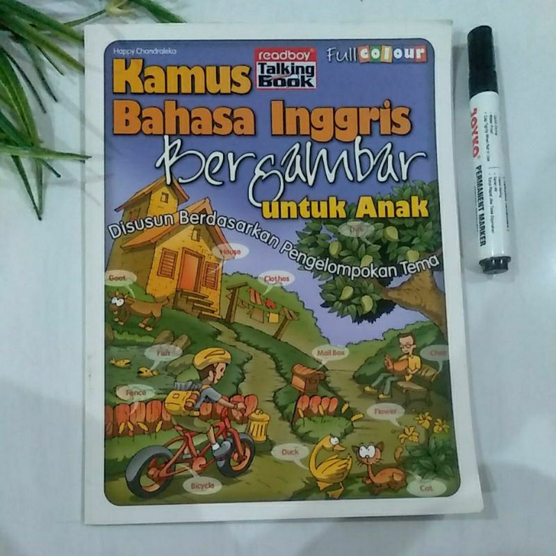Kamus Bahasa Inggris Bergambar untuk Anak bekas