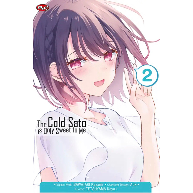 buku komik the cold sato is only sweet to me