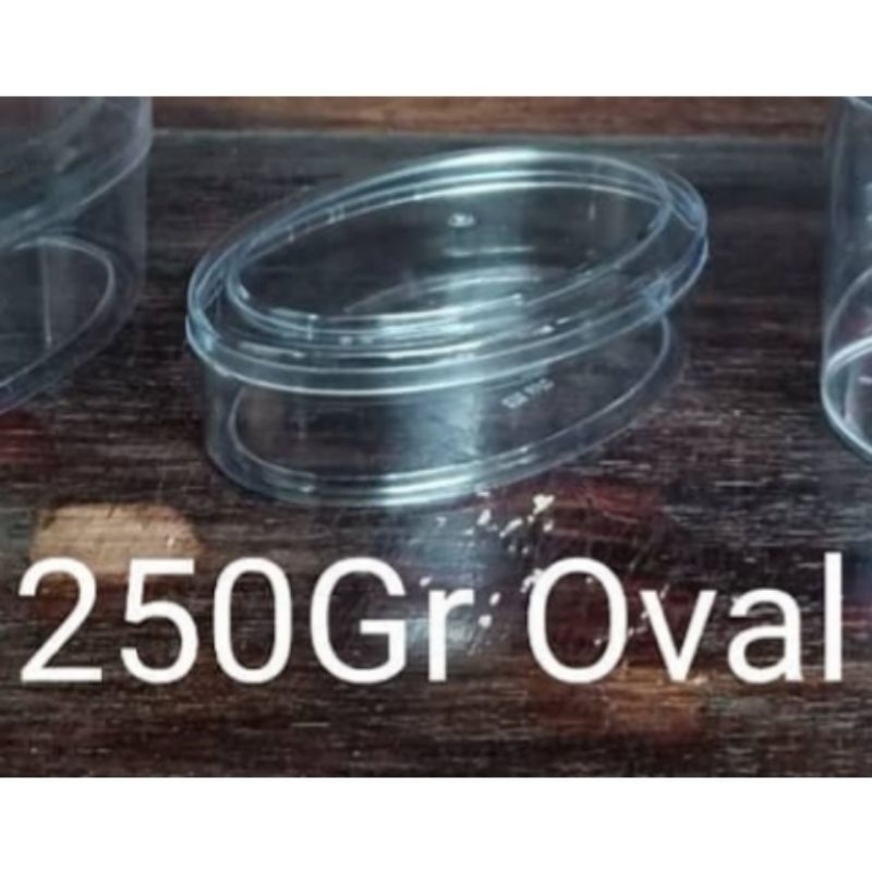 Toples kue kering 250 gr Oval TopPlus/Hampers lebaran (36 pcs)
