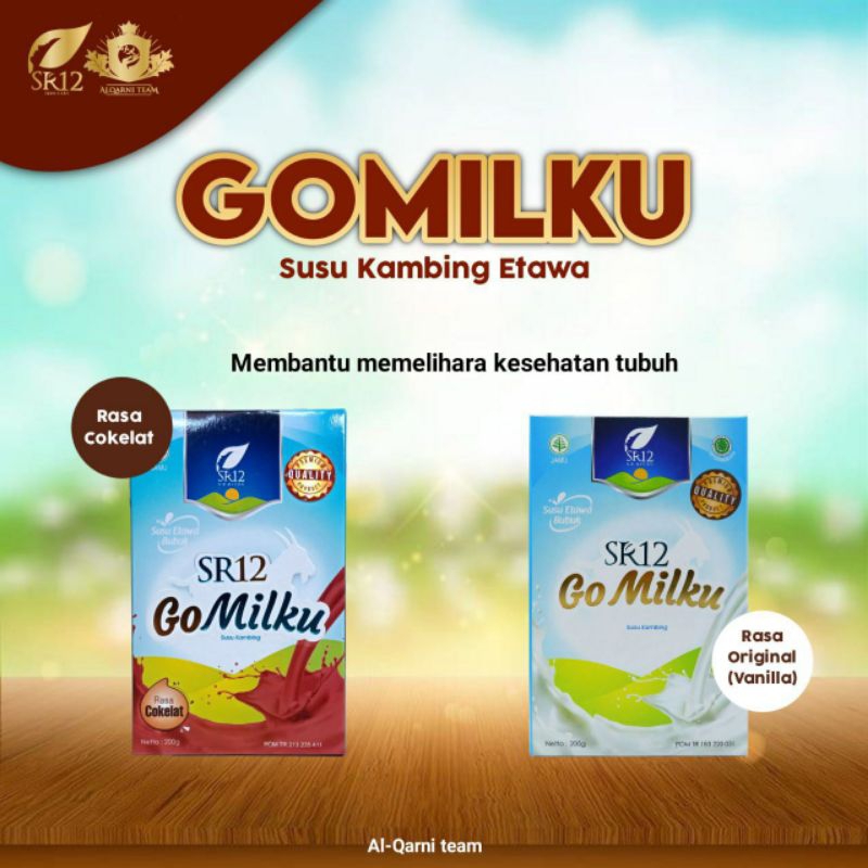 

SR12 Gomilku Susu Kambing Etawa paling Best seller