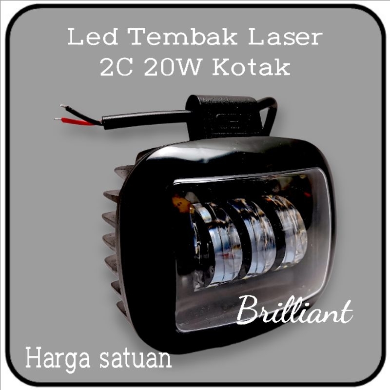 Lampu Tembak / Sorot / LED Laser - Super Terang Bisa Motor / Mobil 12v