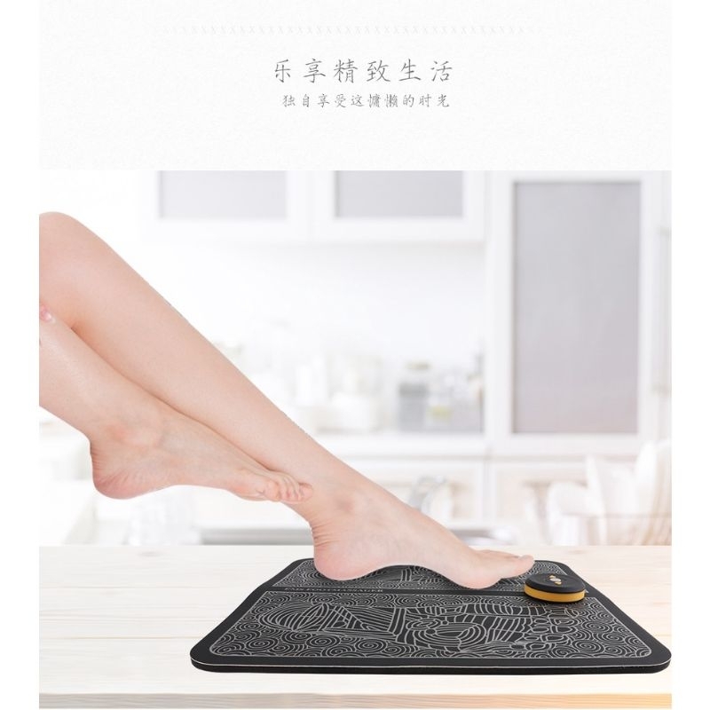 BPT - Alat Pijat Kaki EMS Akupunktur Foot Massager Pad Alat Terapi Pijat Kaki Tikar Listrik EMS