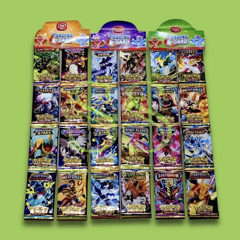mainan kartu tradingcard pokemon-GO / trading card kartu foil / kartu murah