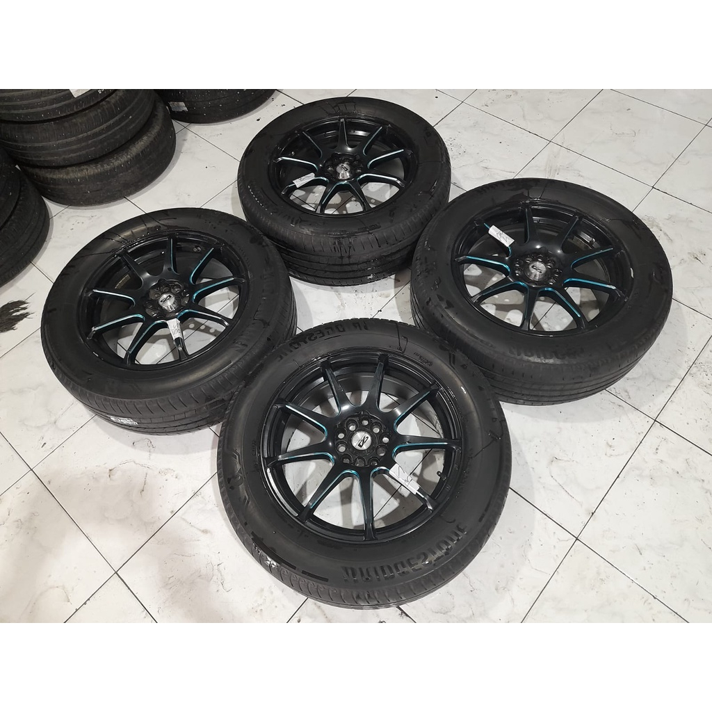 Paketan Velg Ban Mobil Untuk Inova terios rush ring 17 AR EVOLUTION + BS 225 60