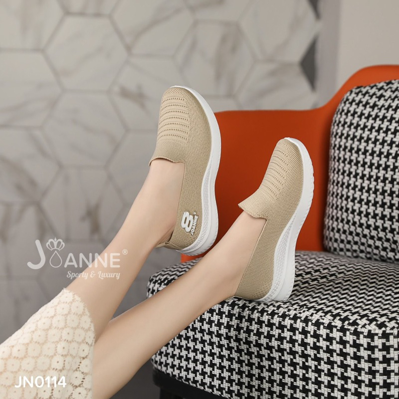 JOANNE Slip On Sneakers Shoes JN0114 [ORIGINAL BRAND]