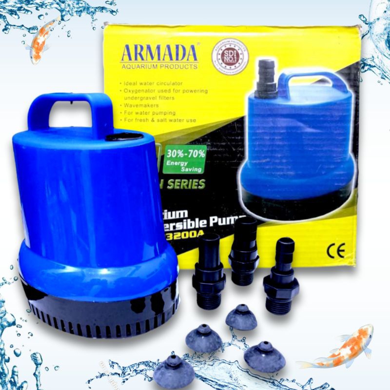 PROMO MURAH Pompa kolam SUBMERSIBLE PUMP ARMADA SP PSP 3200A