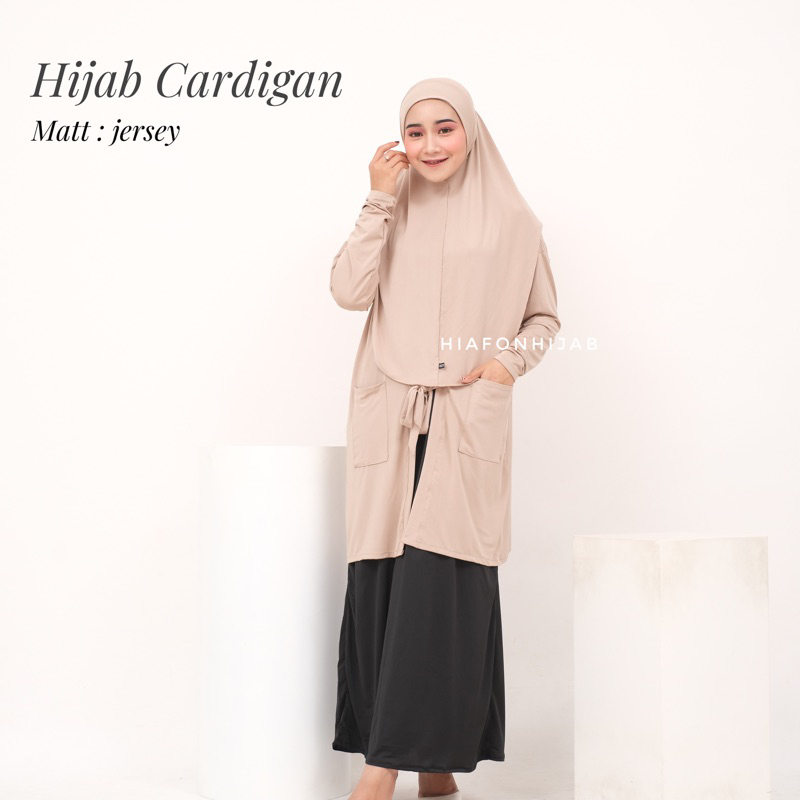 Hijab Khimar Cardigan Khimar Syari Hijab Instan