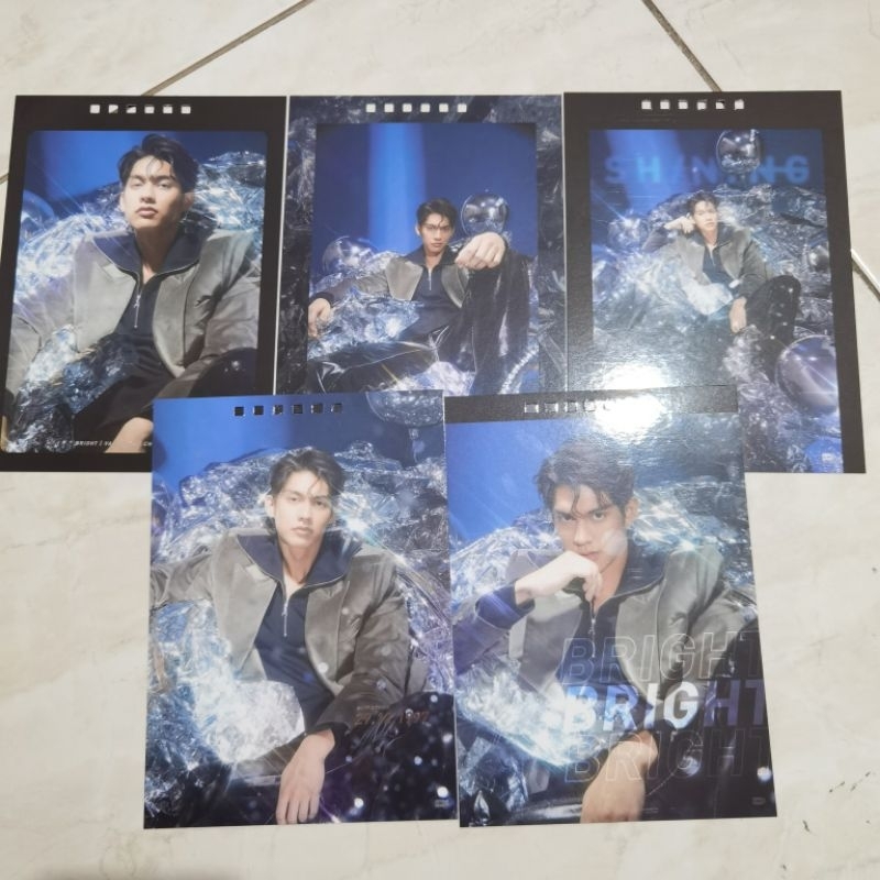 WTS READY STOCK POSTCARD CALENDAR BRIGHT GMMTV 2023