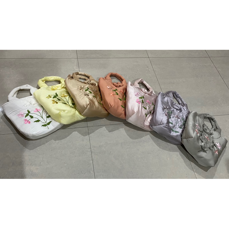 Mukena Satin Baby Silk bordir Import - 7 Warna Lilac dan Rose - Nabila Collection