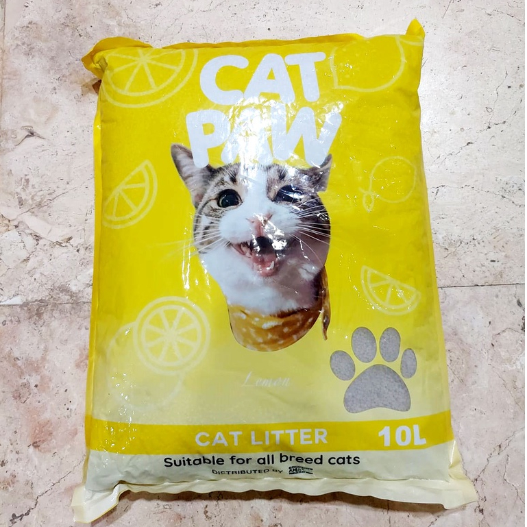 PASIR GUMPAL WANGI CAT PAW ANEKA AROMA GOOD QUALITY 10 LT KHUSUS OJEK