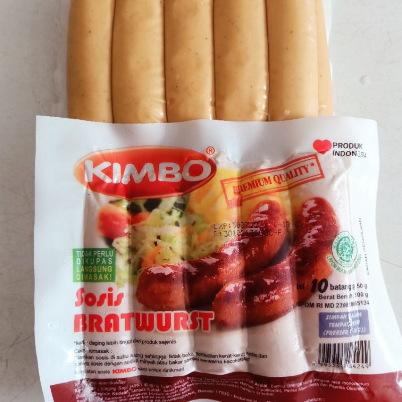 

Sosis kimbo bratwurst isi 10