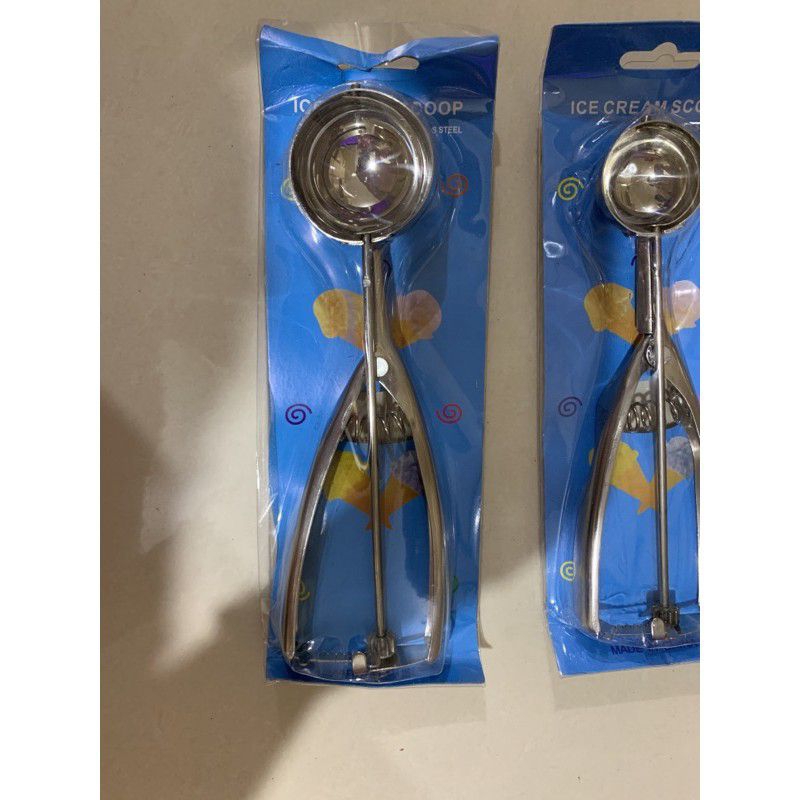 Sendok Eskrim Stainless 4cm 5cm 6cm Sendok Ice Cream Stainless Sendok Es Krim Stainless Ice Cream Scoop