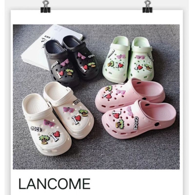 sandal crocs wanita /sandal fuji /Sandal Fashion /sandal selop /sandal wedges /sneaker sol tebal