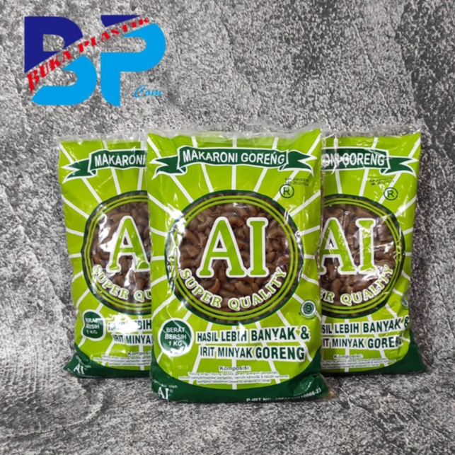 

Makaroni goreng mentah pipa A1 Super Quality 1 kg