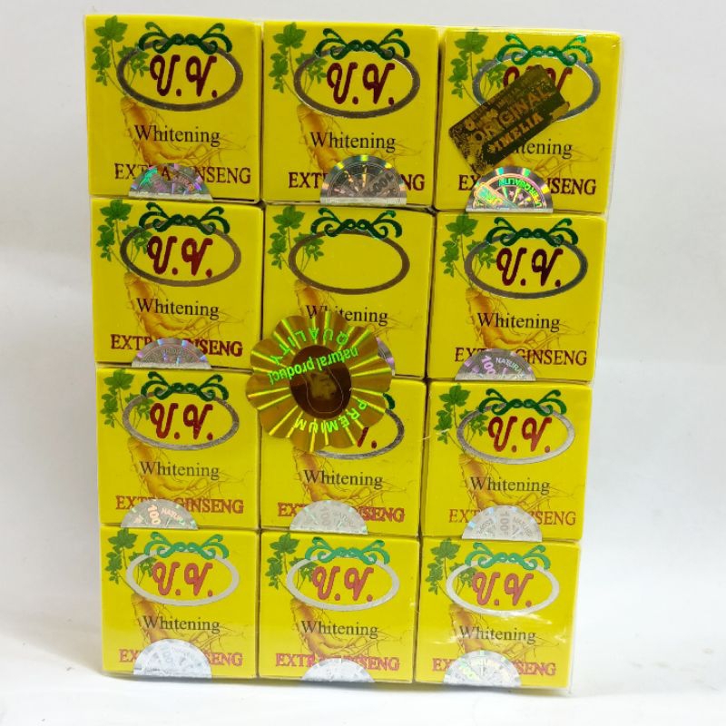 Lusinan - CREAM UV WHITENING EXTRA GINSENG HOLO KWALITAS SUPER