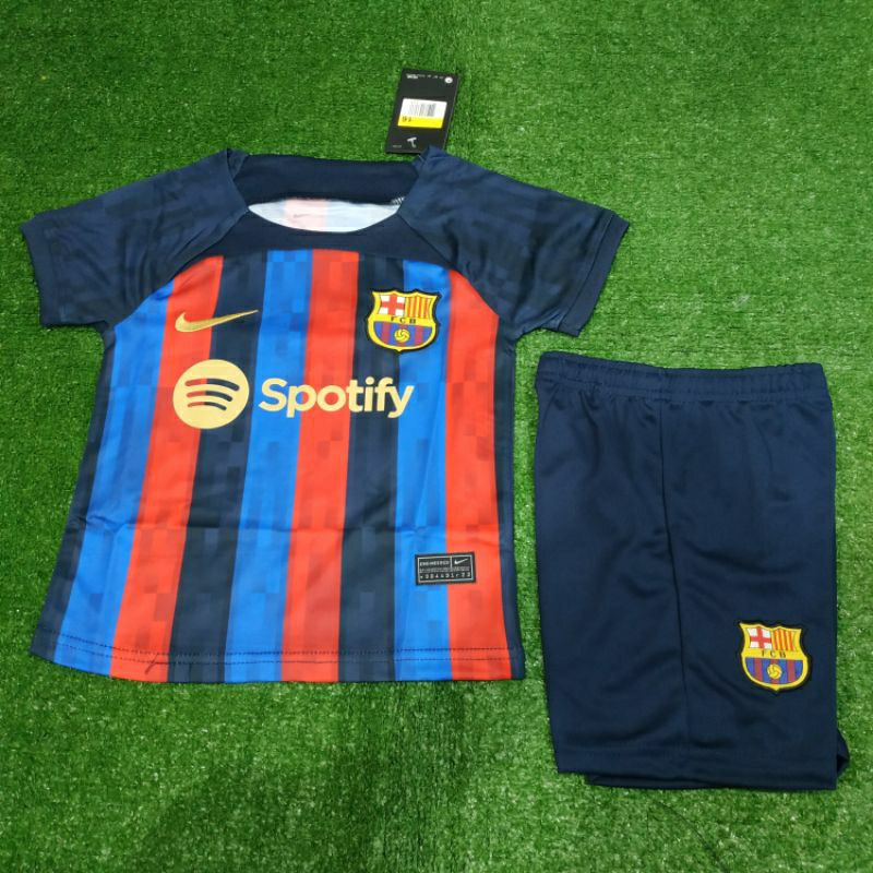 JERSEY BOLA ANAK-ANAK KIDS BARCA HOME 2022/2023 GRADE ORI