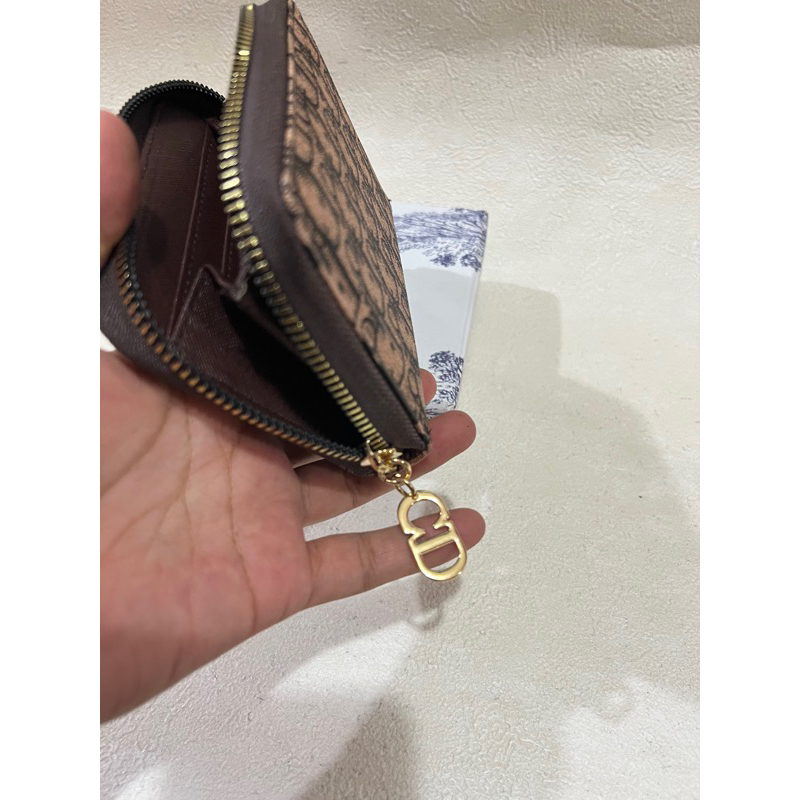 DOMPET MINI DIYOR BATIK FREE BOX tebal KOMPLIT KAVER BILL DAN SERTI