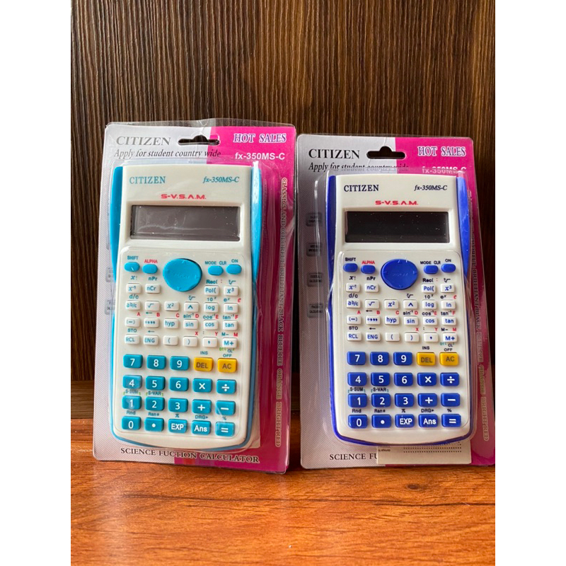 kalkulator scientific citizen fx-350msc/kalkulator sincos