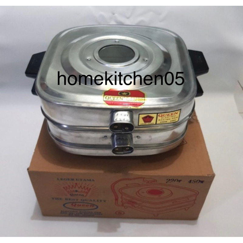 oven listrik queen 600watt 220volt / oven listrik kue lapis legit