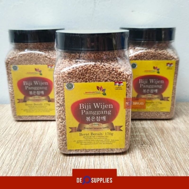 

Biji Wijen Panggang 170gr - Roasted Sesame Seeds Sangrai Premium
