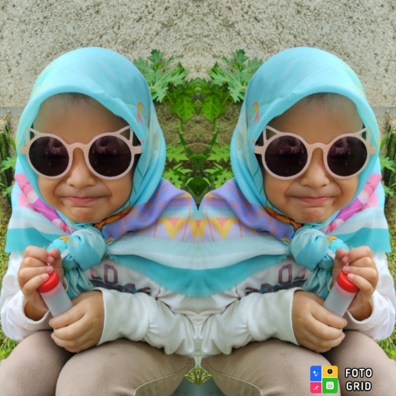 Hijab Voal Printing Anak Custom