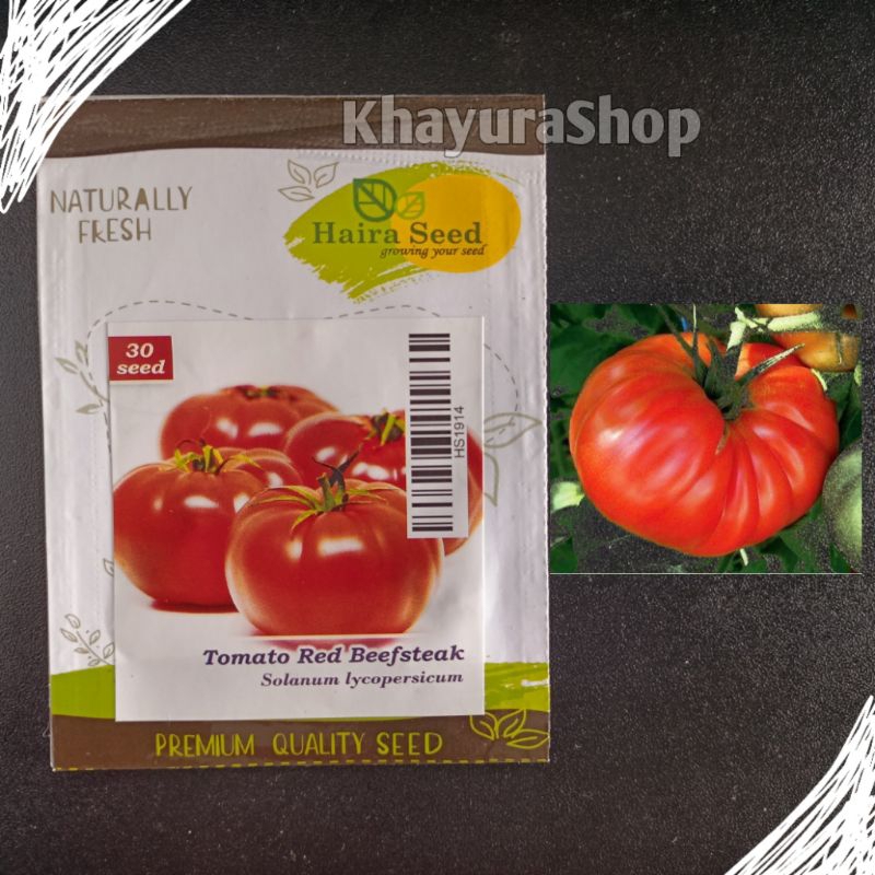 Benih Bibit Tomat Red BeefSteak Hairaseed