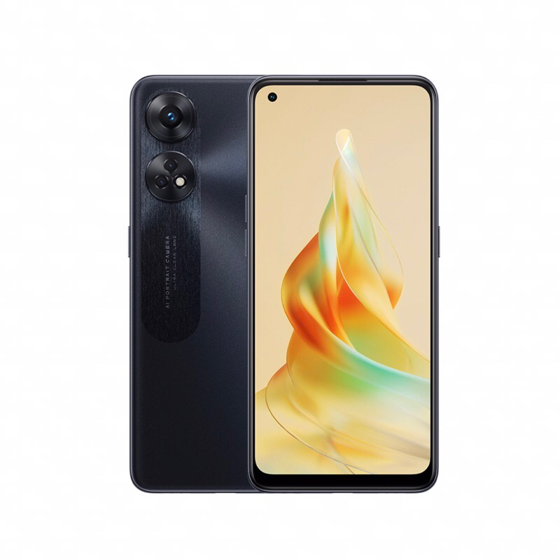 Oppo Reno8 T | 8GB+256GB | MediaTek Helio G99 | 100MP Portrait Camera | 6.43&quot; AMOLED | Li-Po 5000mAh | Garansi Resmi Oppo 1 Tahun